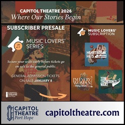 Capitol Theatre Music Lovers Series 2026