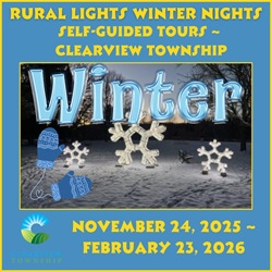 Rural Lights Winter Nights Self Guided Tour Clearview Township
