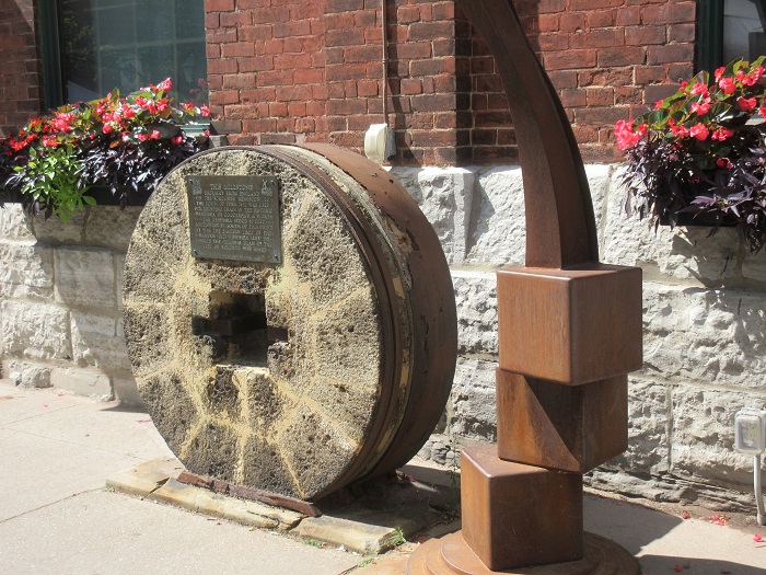 A grinding wheel from the past