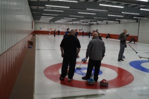 A friendly game of curling!