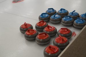 photo of curling stones