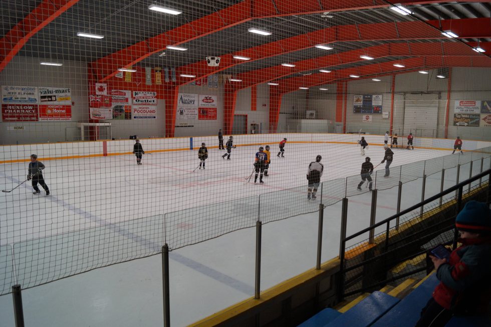 Ice hockey in Ontario helps build strong community spirit.
