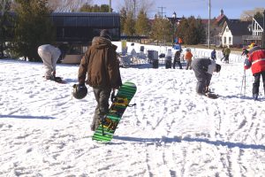 Snowboarding in Ontario