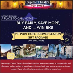 CAPITOL THEATRE 2025: Buy Early, Save More, And … WIN BIG!