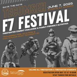 Tecumseh F7 Festival 2025 Firefighter Combat Challenge