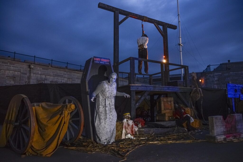 Halloween at Fort Fright (Fort Henry Kingston)