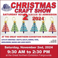 Christmas Craft Show Great Northern Exhibition Fairgrounds 2024