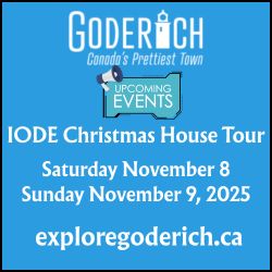IODE Christmas House Tour Goderich 2025