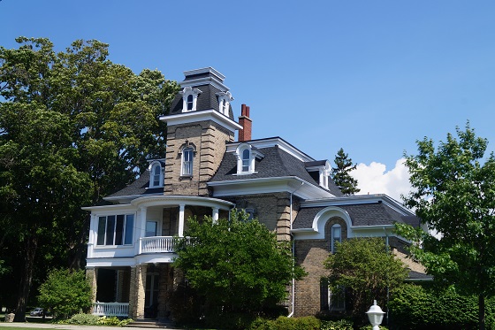 One of the many Goderich heritage homes.
