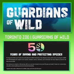 Guardians of Wild Toronto Zoo Celebrating 50th Anniversary 2024