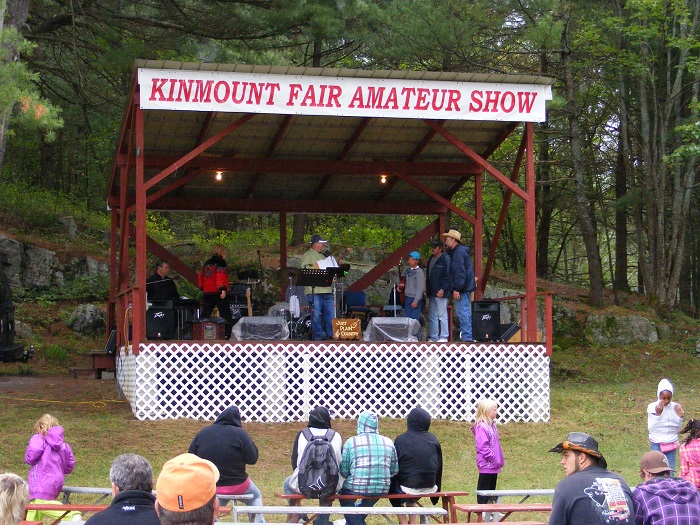 Amateur Kinmount Fair Show stage