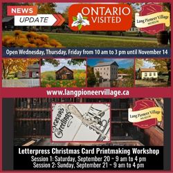 Step back in time at Lang this FALL! Printmaking Workshop…