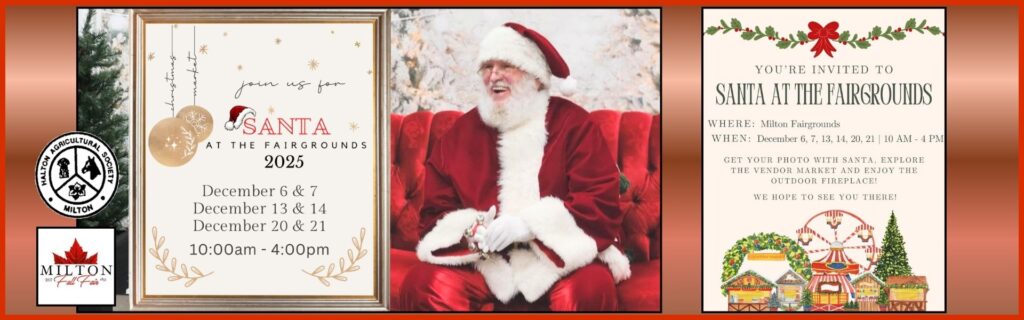 Santa at the Fairgrounds - Milton