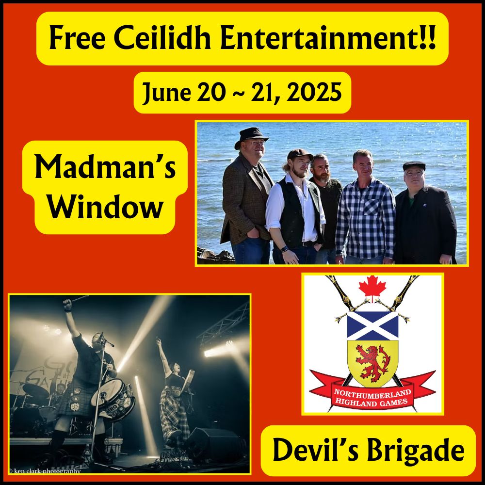 Northumberland Scottish Festival and Highland Games - Free Ceilidh Entertainment