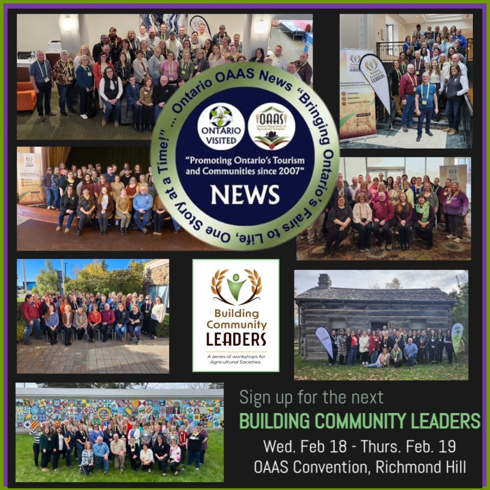 Ontario Association of Agricultural Societies - Building Community Leaders
