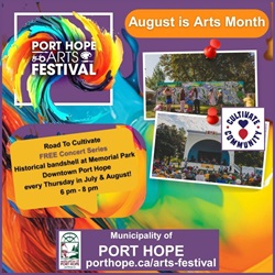 Road To Cultivate Concert Series Port Hope 2025