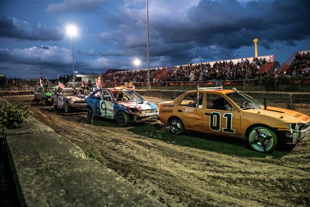 Demolition Derby at the Fair