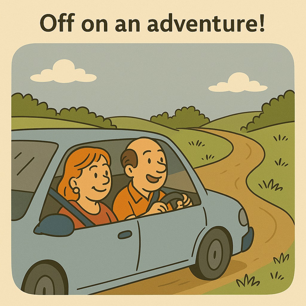 Roads Less Traveled - Off on an adventure