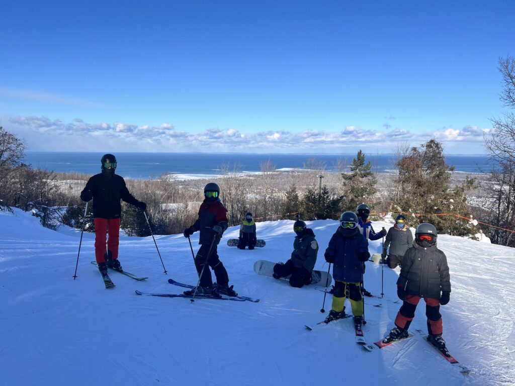 On the Ski Hill - Family Day Weekend