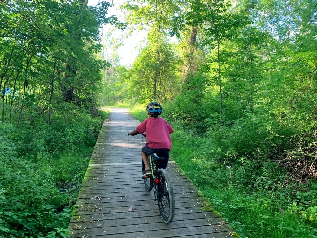 Biking in York Durham Headwaters (Bike Month Recreational Biking)