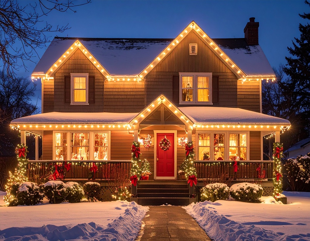 Old Fashion Christmas Lights (Circa 1950’s)