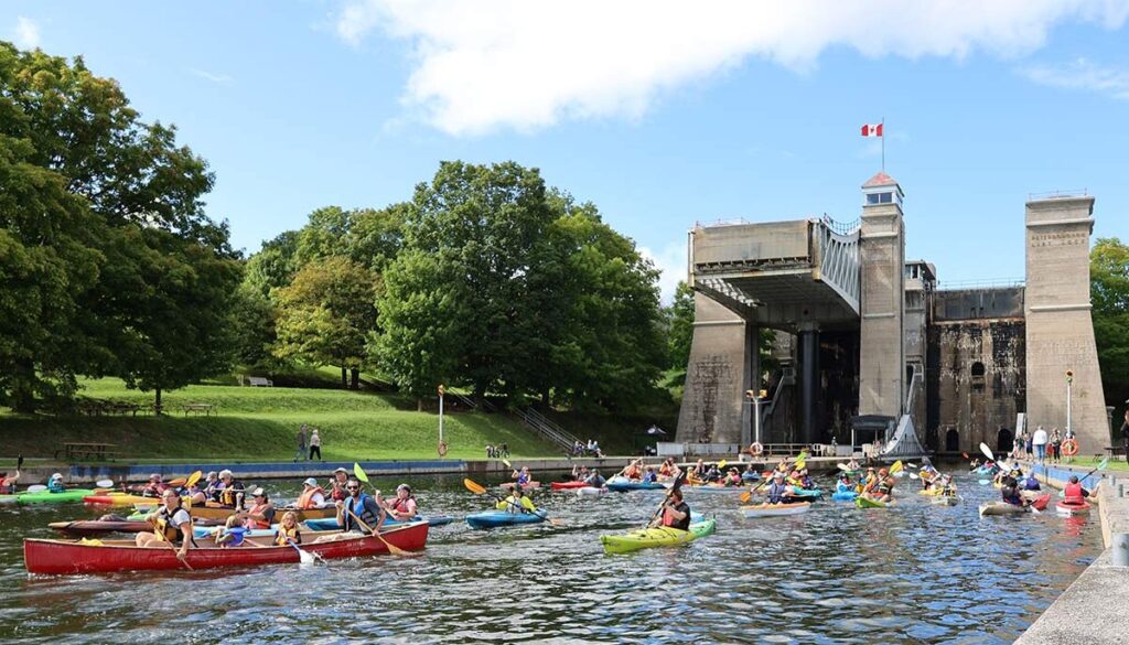 Trent-Severn Lock (Peterborough) - Boating on Ontario Lakes