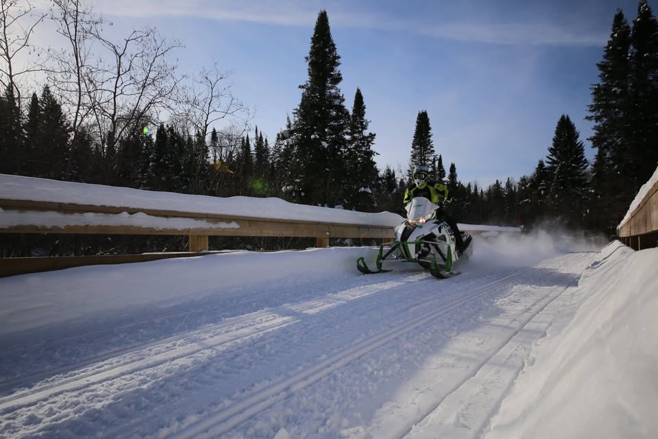 Winter Fun in North Bay - Snowmobiling