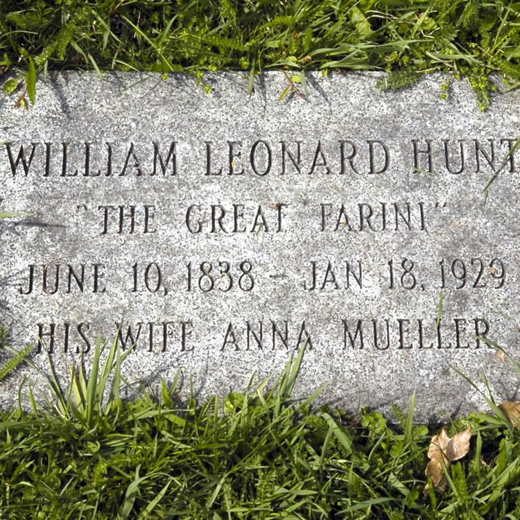 St. John’s Anglican Cemetery, Port Hope (William Leonard Hunt - The Great Farini)
