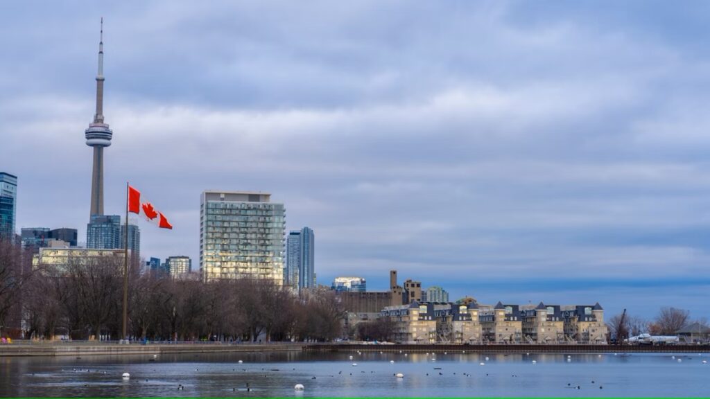 Canada Day in Ontario - Flag Waving Toronto