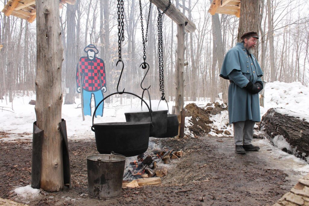 Winter Fun - Maple Syrup Festival at the Bruce's Mill Conservation Area in Stouffville