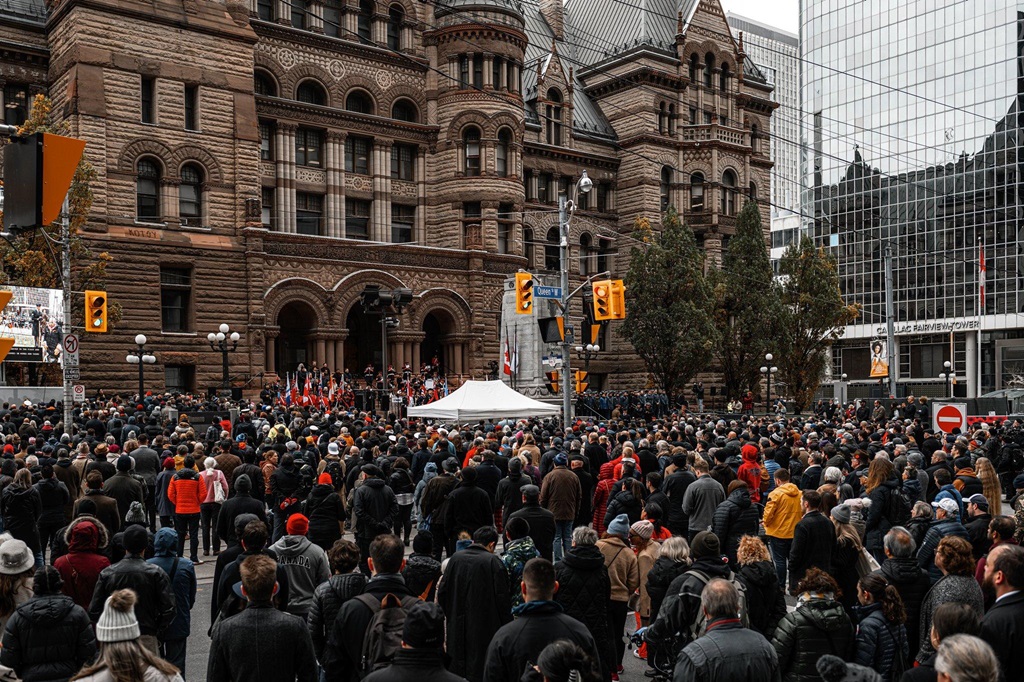 Toronto Remembrance Day Celebration