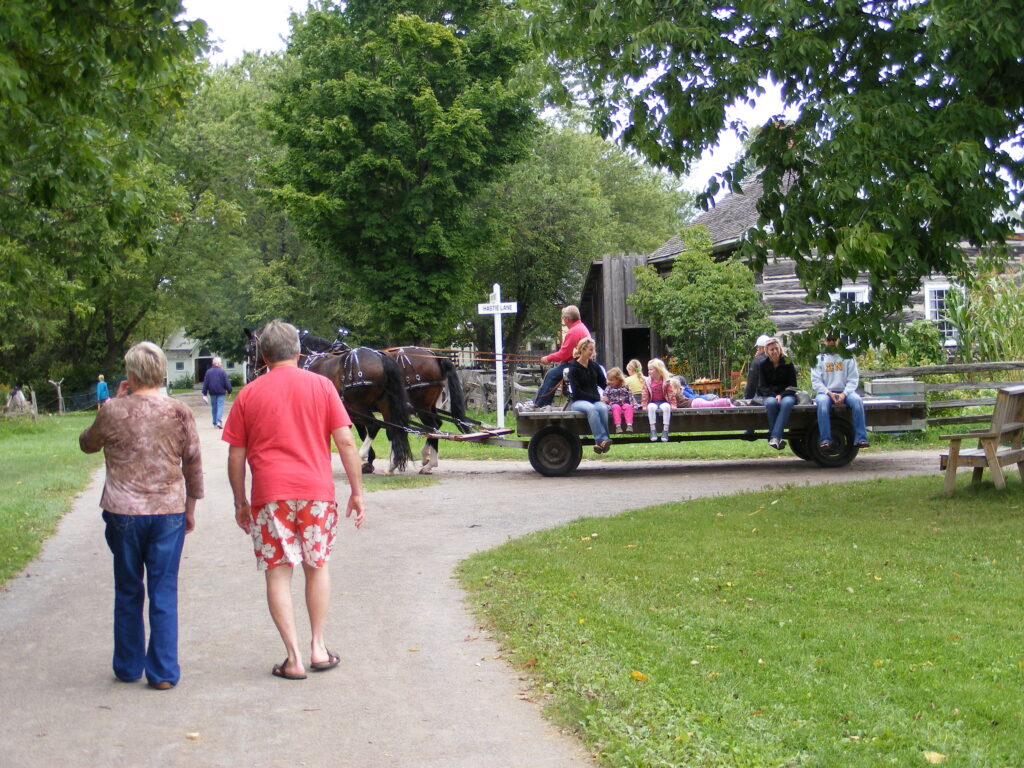 Enjoying Lang Pioneer Village Museum