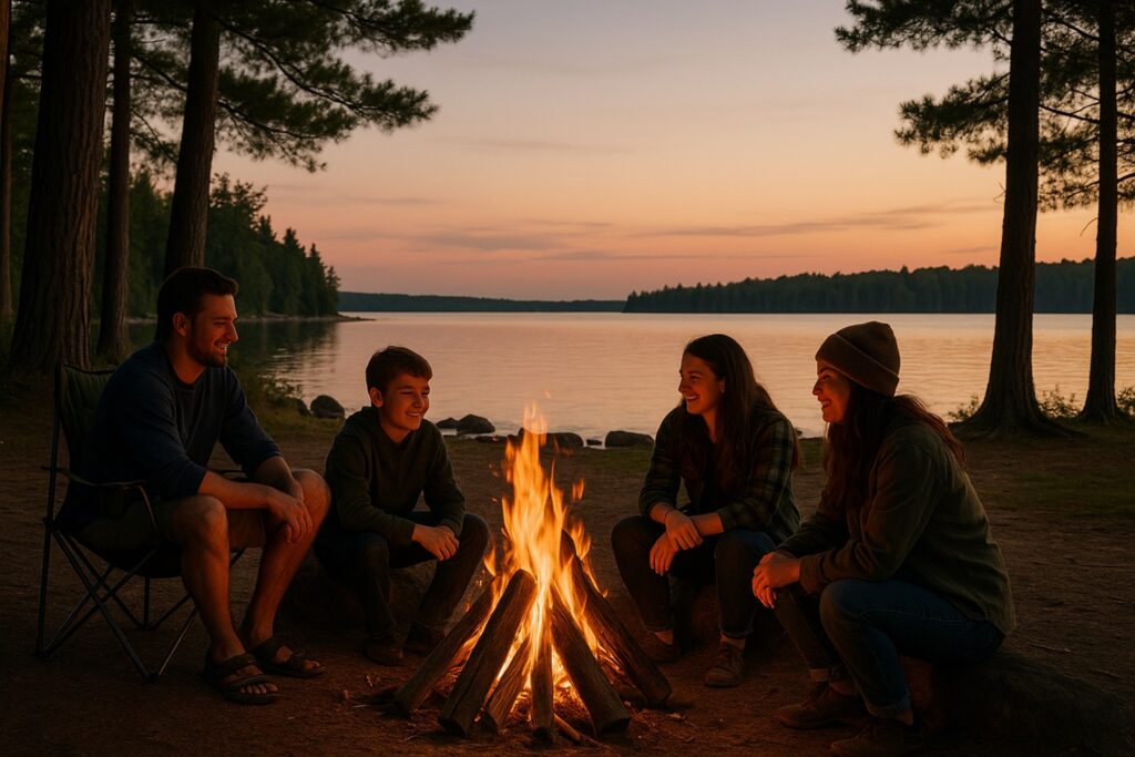 Family Campfire - Ontario Parks and Trails 