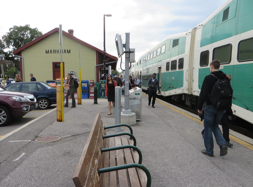 Go Train at Markham