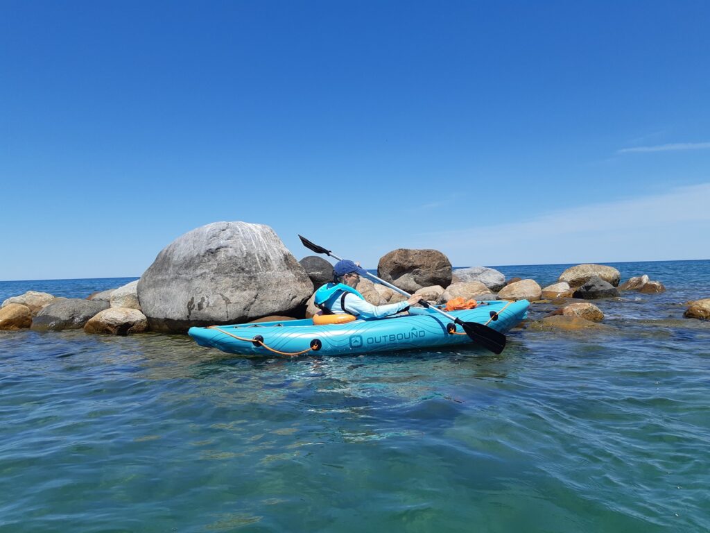 Quiet Paddle on an Ontario Lake - Boating on Ontario Lakes