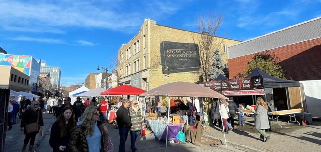 Downtown Sudbury’s Holiday Market