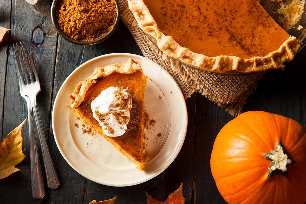 Pumpkin Pie at Thanksgiving