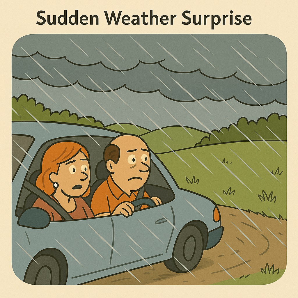 Roads Less Traveled - It's really raining!