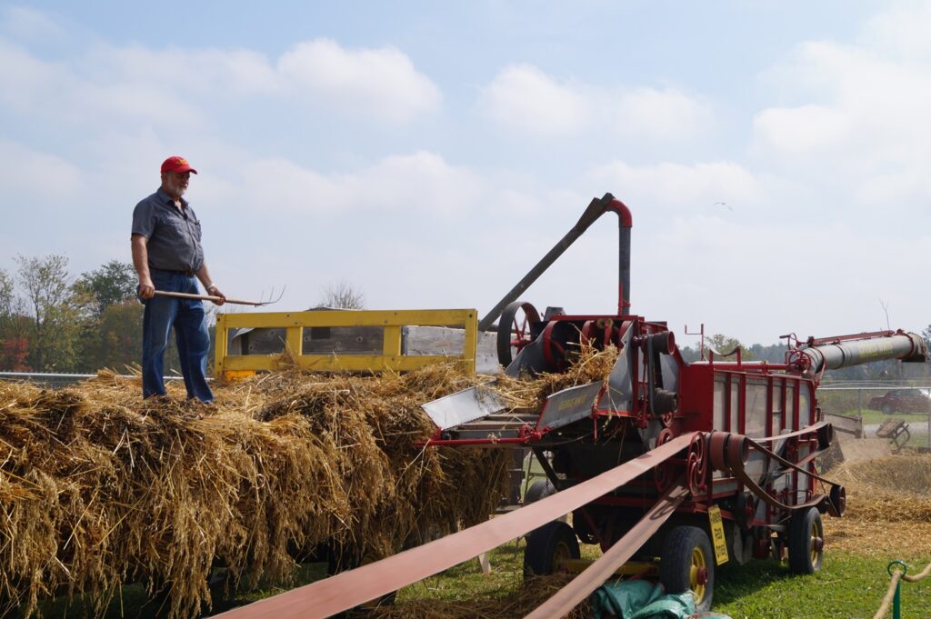 Making Hay Bales