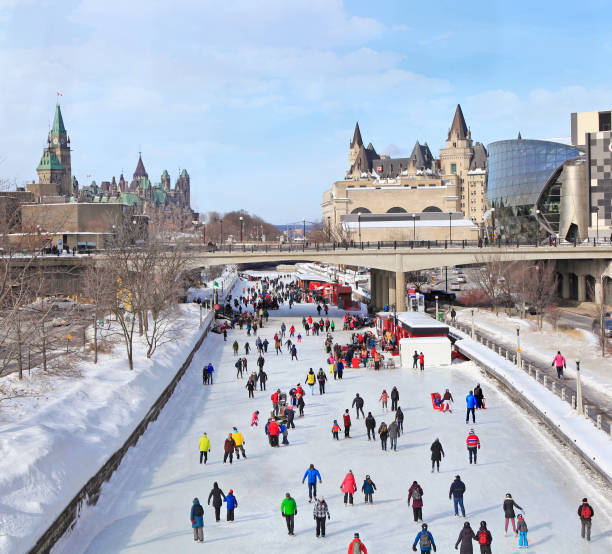 Winterlude - Skating on the Rideau