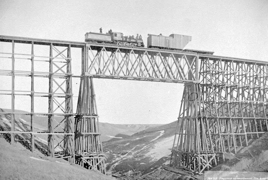 Crossing a Trestle Bridges