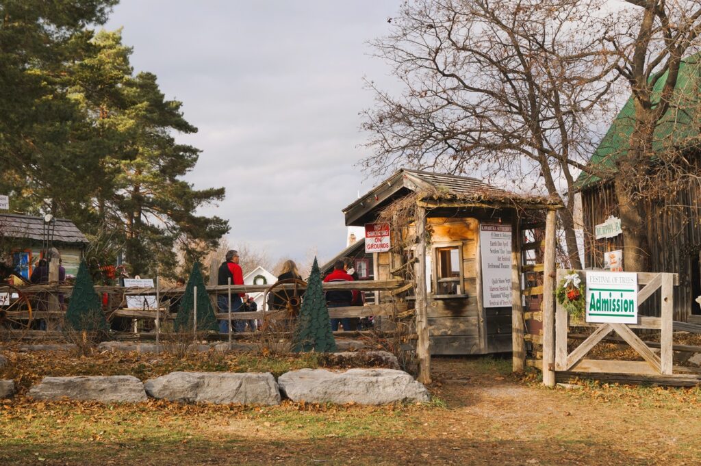 Entrance to the Village