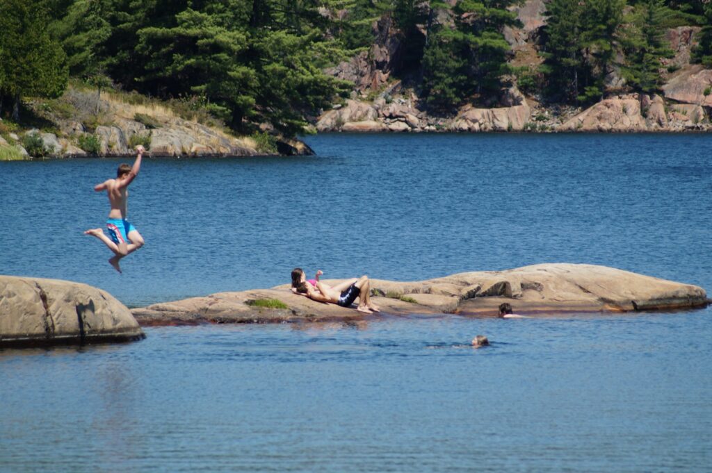 Jump in the Lake - Summer Activities in Ontario