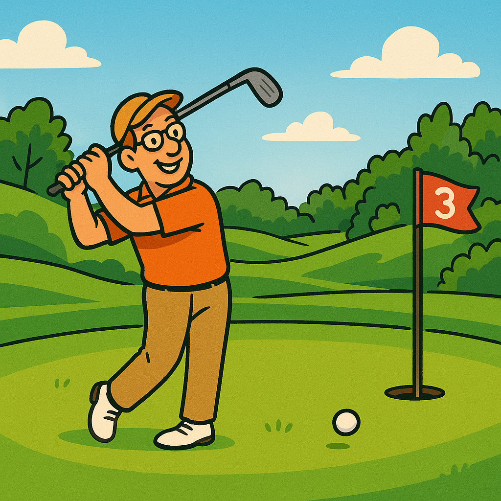 Father's Day Surprise - Fore!