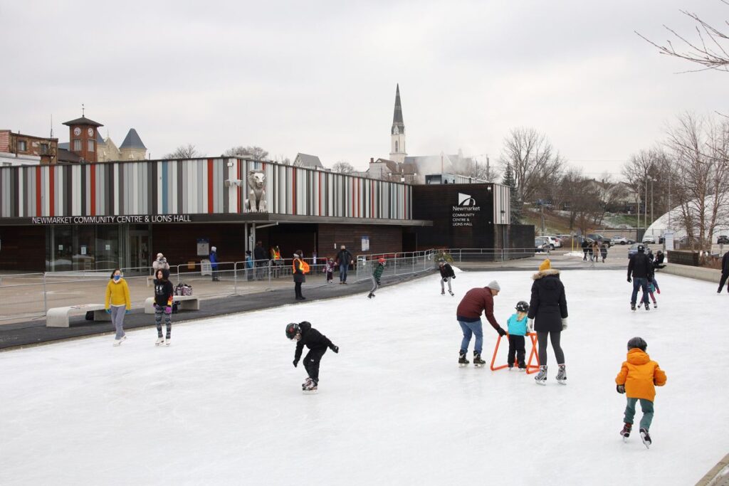 Winter Fun at Newmarket's Riverwalk Commons