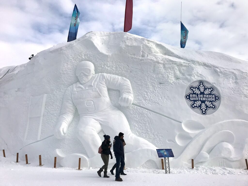 Snow Sculpture at Winterlude