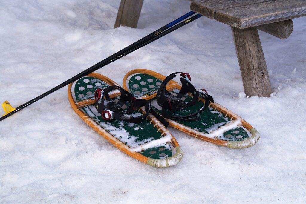 Snowshoeing