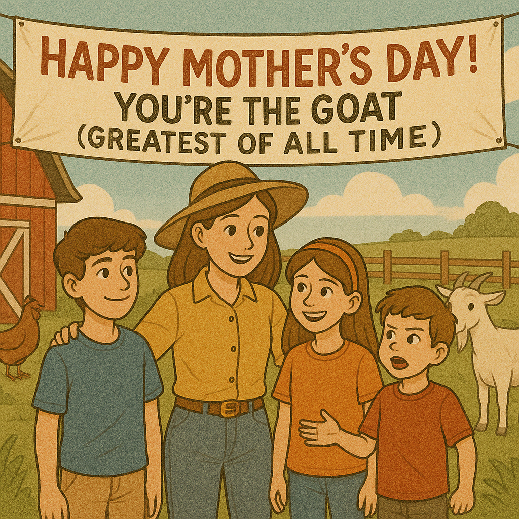 Happy Mother's Day - You're the GOAT