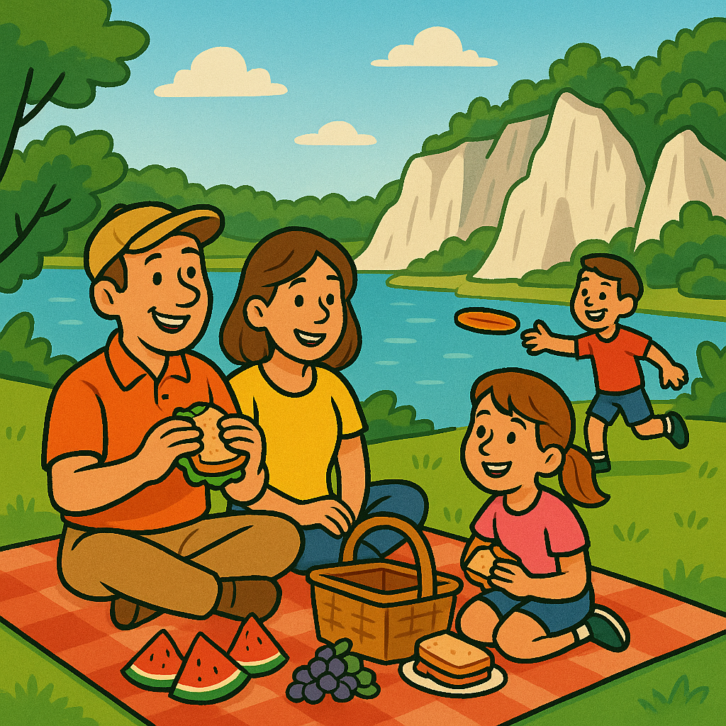 Father's Day Surprise - Picnic
