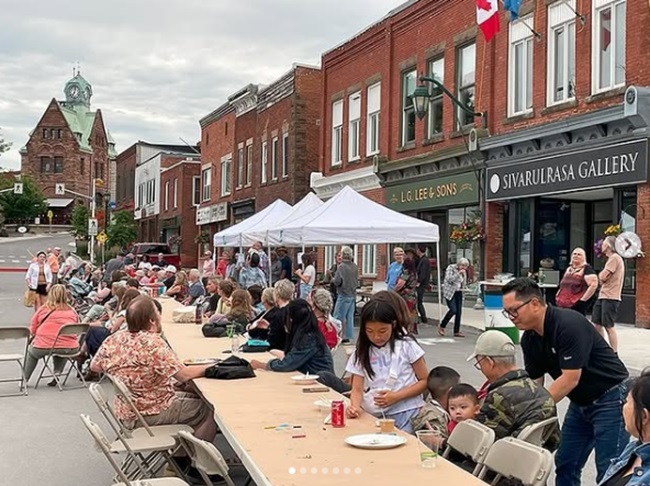Spring and Summer in Mississippi Mills - Multicultural Potluck on Mill Street